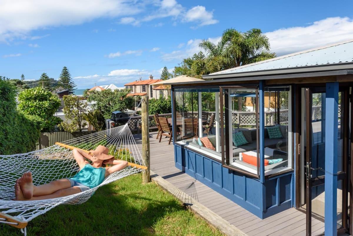 The Blue Beach House Mount Maunganui Exterior foto